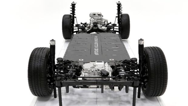 Platform baru Hyundai khusus mobil listrik, Electric-Global Modular Platform (E-GMP).