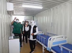 Khofifah Sebut BOR RSU Soetomo Surabaya Mulai Melandai