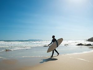 Sedang Ngelatih Surfing, Instruktur Digigit Hiu dan Terluka Parah