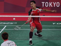 Hasil Bulutangkis Olimpiade Tokyo 2020: Jonatan Christie Tersingkir