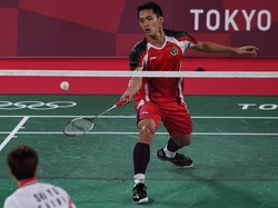 Hasil Bulutangkis Olimpiade Tokyo 2020: Jonatan Christie Tersingkir