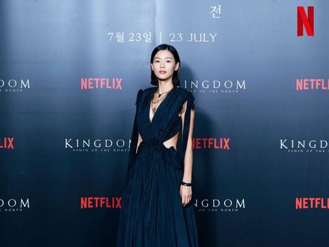 Jun Ji Hyun di konferensi pers Kingdom: Ashin of The North