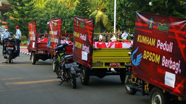 BPSDM Kumham Berbagi di Tengah Pandemi