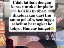 Viral Bikin Kesal, Wanita Ngaku-ngaku Gagal ke Olimpiade Dikeluarkan Pelatih