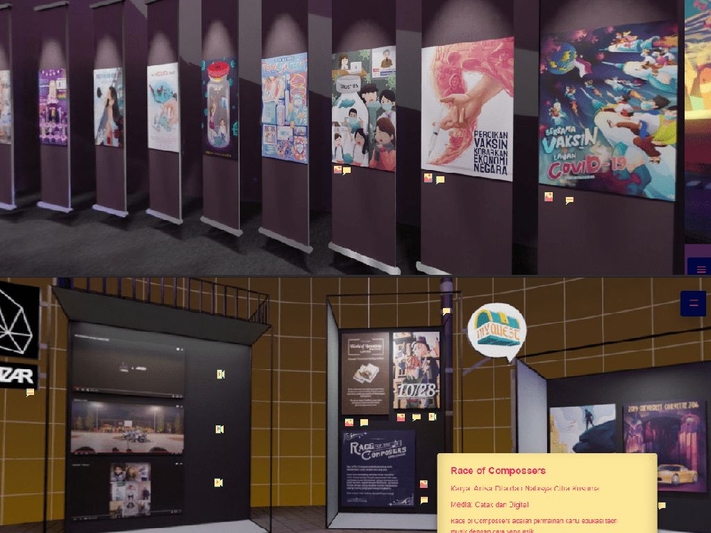 Adaptasi COVID-19, Mahasiswa DKV ITS Bikin Pameran Virtual, Udah Liat? Adaptasi COVID-19, Mahasiswa DKV ITS Bikin Pameran Virtual, Udah Liat?