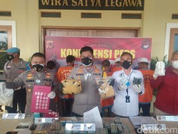 3 Pengedar Narkoba Ditangkap di Cianjur, 642 Gram Ganja Disita