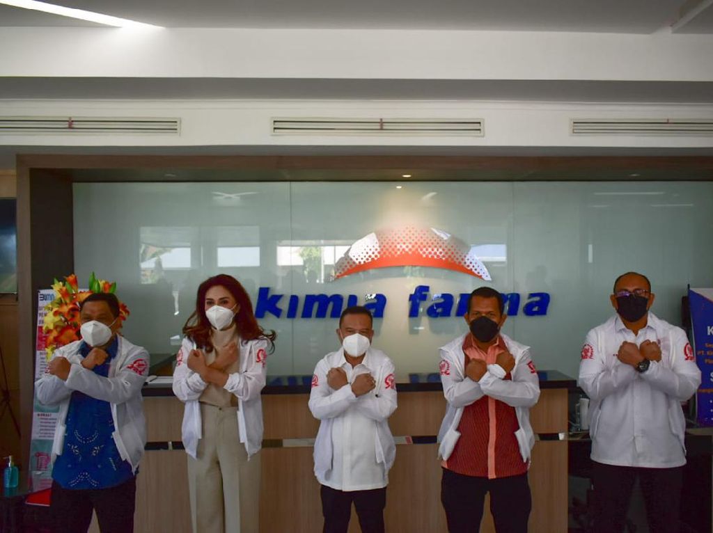 Satgas COVID DPR Sambangi Kimia Farma, Cek Produksi Obat Corona Murah Satgas COVID DPR Sambangi Kimia Farma, Cek Produksi Obat Corona Murah