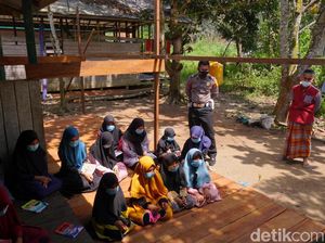 Kisah Ipda Apriliando Tolong Anak-anak Yatim Piatu yang Sakit di Berau