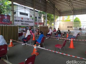 Paspampres Buka Gerai Vaksinasi COVID di Mako Gambir, Cukup Bawa KTP
