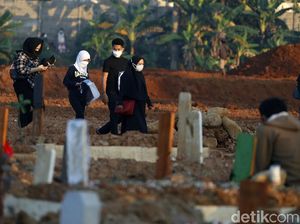 Grafik 17 Kasus Kematian COVID Hari Ini, Terendah Sejak Mei 2020