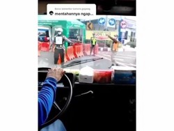 Viral Kendaraan Pembawa Tabung Oksigen Diputar Balik di Bundaran Waru Surabaya