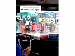 Ini Alasan Polisi Putar Balik Kendaraan Pembawa Tabung Oksigen di Bundaran Waru Ini Alasan Polisi Putar Balik Kendaraan Pembawa Tabung Oksigen di Bundaran Waru