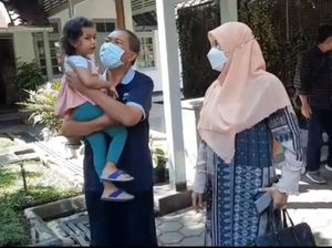 Sembuh dari Sakit, Walkot Bandung Pulang ke Rumdin-Disambut Cucu
