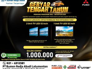 Gebyar Tengah Tahun! Beli FUSO Bisa Dapat Hadiah TV LED 32 Inch