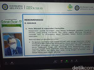 Ini Rekomendasi Unair untuk Tangani COVID-19 Ini Rekomendasi Unair untuk Tangani COVID-19