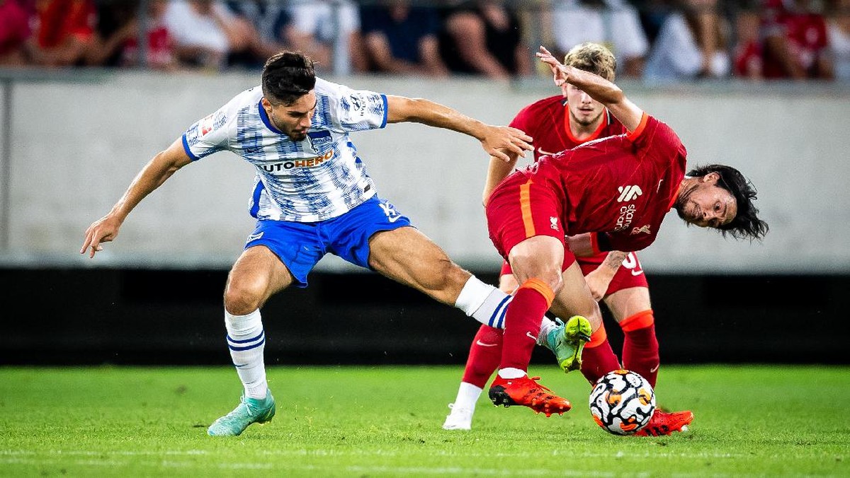 Liverpool kalah dari Hertha Berlin di laga uji coba. (Foto: dok. Hertha Berlin)