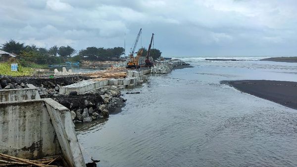 Megaproyek Penangkal Banjir Bandara Kulon Progo Mulai Terbentuk