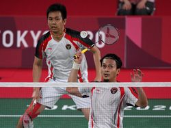 Hasil Bulutangkis Olimpiade: Hendra/Ahsan Dikalahkan Pasangan Taiwan