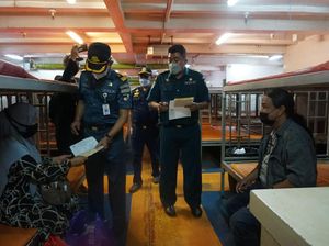 Tak Ada Surat Vaksin, Ratusan Calon Penumpang Diturunkan dari Kapal di Kaltim