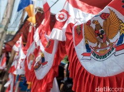 Meriahnya Perayaan HUT ke-78 RI di Paris, Warga Potong Tumpeng