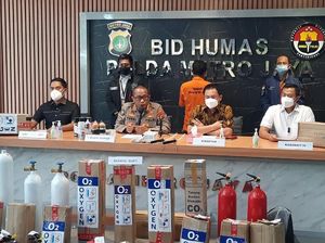 Dipromosikan di FB, Tersangka Sudah Jual 20 Tabung Oksigen dari APAR Dipromosikan di FB, Tersangka Sudah Jual 20 Tabung Oksigen dari APAR