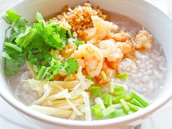 Resep Bubur Udang yang Gurih Nampol Buat Sarapan
