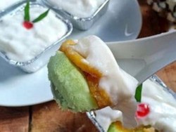 Resep Pembaca: Pisang Pandan Vla Santan yang Legit Buat Teman Ngopi