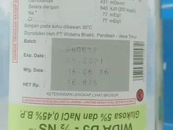 Heboh Bocah di Sumut Diduga Diberi Infus Kedaluwarsa