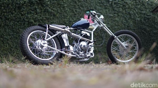 Motor Bekas Harga Rp 1 Jutaan Bisa Disulap Jadi Ganteng Begini