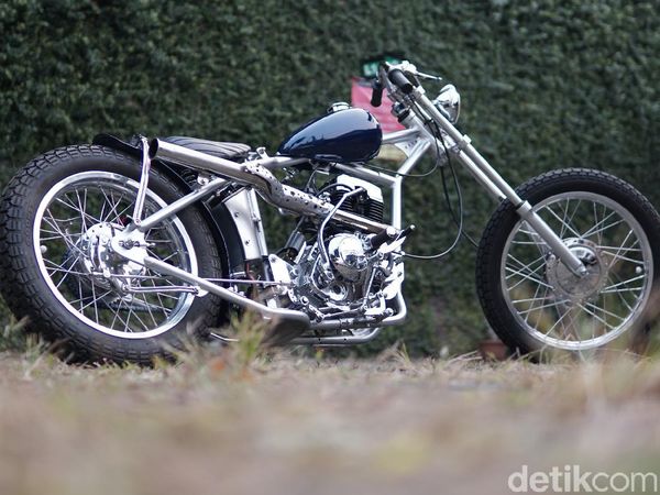 Motor Bekas Harga Rp 1 Jutaan Bisa Disulap Jadi Ganteng Begini