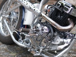 Ogah Lemot, Mesin Suzuki Thunder 125 Ini Dimodifikasi Jadi 4 Katup