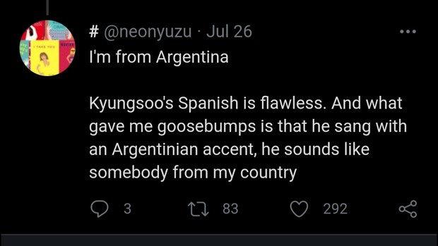 Ungkapan penutur asli bahasa Spanyol/twitter.com/neonyuzu Ungkapan penutur asli bahasa Spanyol/twitter.com/neonyuzu