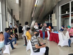 Stasiun Duri Sediakan 150-300 Dosis Vaksin Per Hari sampai 17 Agustus