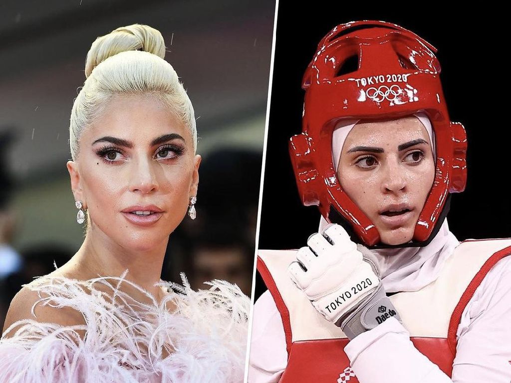 8 Potret Atlet Taekwondo Olimpiade Viral Mirip Lady Gaga Versi Hijab