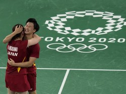 Sejarah! Jepang Raih Medali Bulutangkis Ganda Campuran Olimpiade