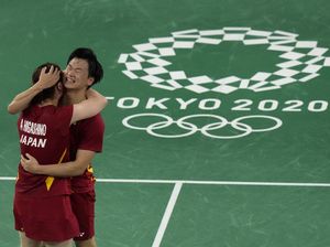 Sejarah! Jepang Raih Medali Bulutangkis Ganda Campuran Olimpiade Sejarah! Jepang Raih Medali Bulutangkis Ganda Campuran Olimpiade