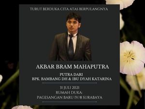 Putra Mantan Wali Kota Surabaya Bambang DH Meninggal Dunia Putra Mantan Wali Kota Surabaya Bambang DH Meninggal Dunia