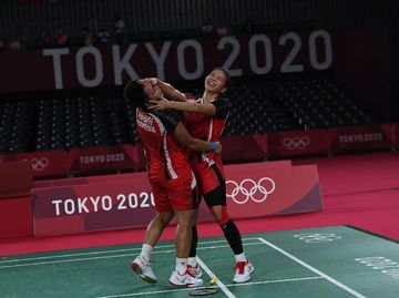 Wow! Greysia Polii/Apriyani Rahayu Ukir Sejarah Baru