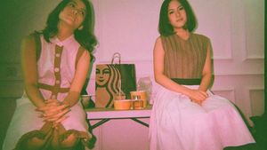 Zara Adhisty dan Hasyakyla Utami Kompak Saat Ngopi Bareng