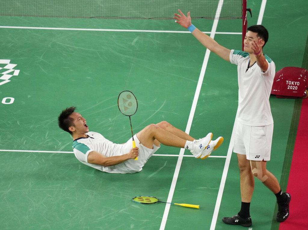 Hasil Bulutangkis Olimpiade Tokyo: Ganda Putra Taiwan Rebut Medali Emas Hasil Bulutangkis Olimpiade Tokyo: Ganda Putra Taiwan Rebut Medali Emas