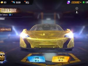 Miliki Sports Car McLaren P1 - Gold Spark Kolaborasi Free Fire x McLaren