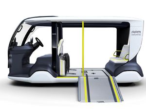 Mobil Listrik Imut Toyota Curi Perhatian di Arena Baseball Olimpiade 2020