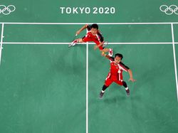 Hasil Bulutangkis Olimpiade: Hendra/Ahsan Gagal Raih Perunggu