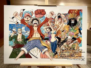 Ilustrasi Spesial One Piece untuk Presiden Emmanuel Macron Ilustrasi Spesial One Piece untuk Presiden Emmanuel Macron