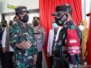 Panglima TNI Cek Penerapan Silacak di Sidoarjo dan Kabupaten Malang