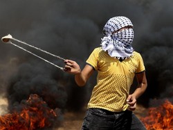 270 Warga Palestina Luka-luka Saat Bentrok dengan Tentara Israel