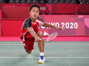 Anthony Ginting Gagal ke Final, Kalah dari Chen Long