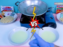 Apa Benar Kuah Mie Instan Mengandung Lilin? Percobaan Ini Beri Bukti