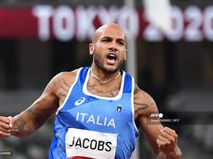 Pelari Italia Jadi Manusia Tercepat di Olimpiade Tokyo 2020