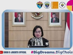 EDUFAIR Part 2 SMAN 8 Jakarta Hadirkan Menkeu Sri Mulyani Jadi Keynote Speech